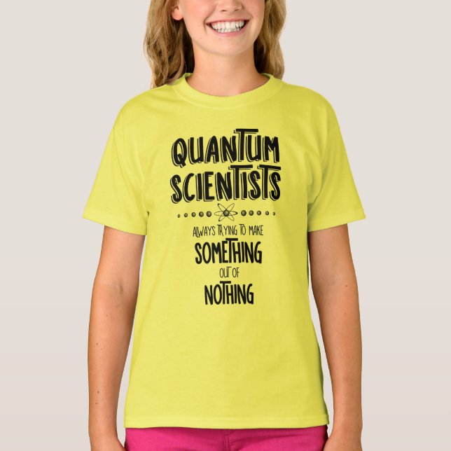 T-shirt Scientifiques quantiques (Devant)