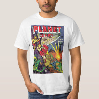 T-shirt Scifi Alien Comic Comics 80s 70s Retro Vintage Sci
