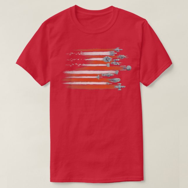 T-shirt SciFlyers vintages (Design devant)
