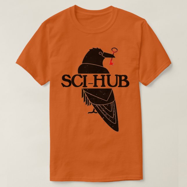 T-shirt Scihub PhD (Design devant)