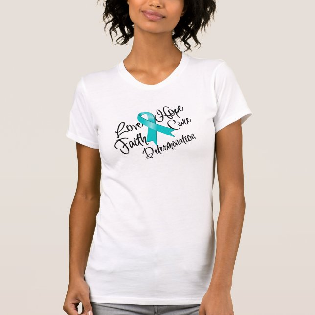 T-shirt Scleroderma Amour Espérance Détermination (Devant)