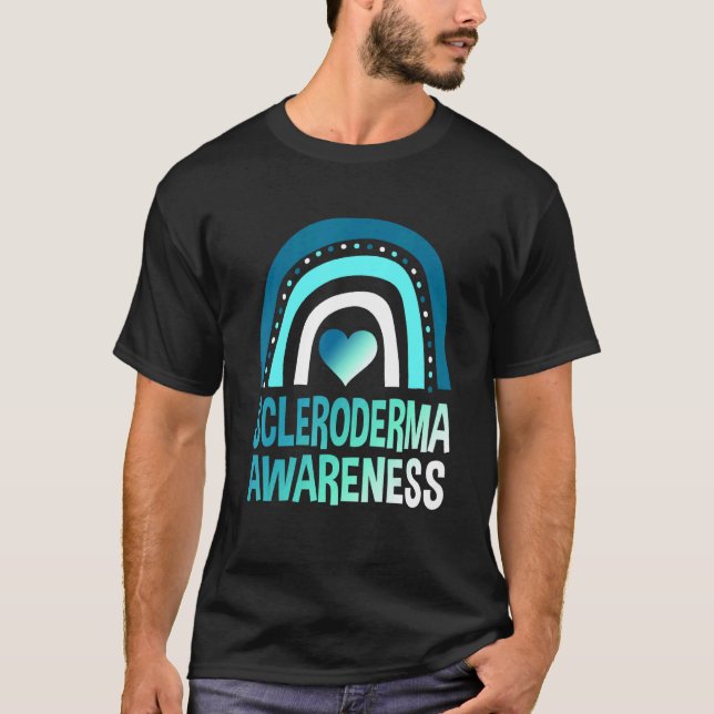 T-shirt Scleroderma Mois de sensibilisation Survivant Guer (Devant)