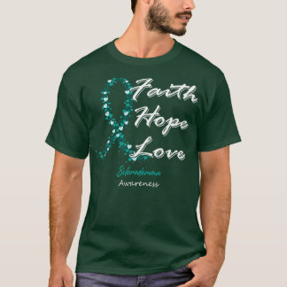 T-shirt Scleroderma Sensibilisation Foi Espoir Amour Dans 