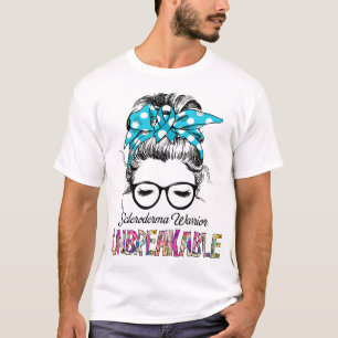 T-shirt Scleroderma Sensibilisation Ribbon Soutien Cadeaux