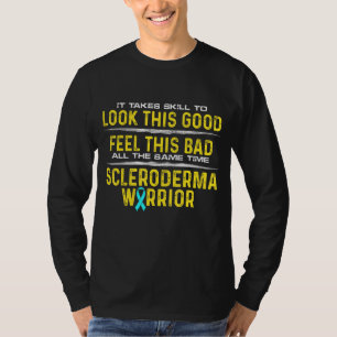 T-shirt Scleroderma Survivor Guerrier Compétences Sensibil