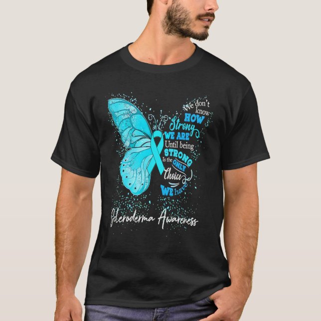 T-shirt Scléroderme chez les femmes Sensibilisation Papill (Devant)