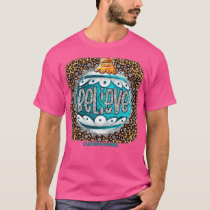 T-shirt Scléroderme Sensibilisation Croire Ornement L