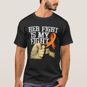 T-shirt Sclérose En Multiples Conscience Sa Lutte Est Mon