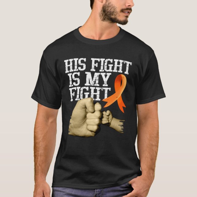 T-shirt Sclérose En Multiples Conscience Son Combat Est Mo (Devant)