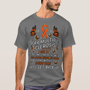 T-shirt Sclérose en plaques Beurre Ruban World MS Day