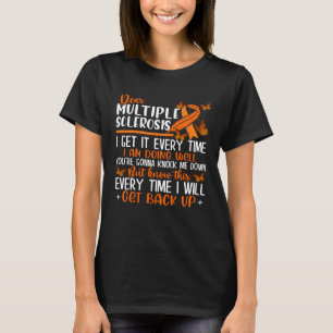T-shirt Sclérose en plaques Beurre Ruban World MS Day