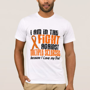 T-shirt Sclérose en plaques de milliseconde DANS le COMBA