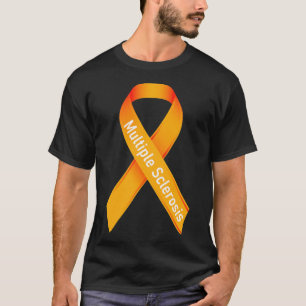 T-shirt Sclérose en plaques Ém. ruban de sensibilisation à
