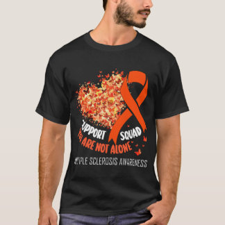 T-shirt Sclérose en plaques Équipe de soutien au ruban