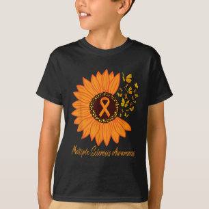T-shirt Sclérose en plaques Fleur de ruban Ms Butt