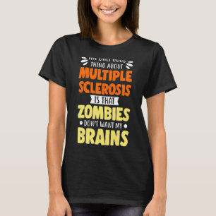 T-shirt Sclérose en plaques Orange Warrier Support Ms