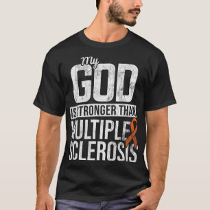 T-shirt Sclérose en plaques plus forte Sensibilisation Mme