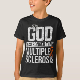 T-shirt Sclérose en plaques plus forte Sensibilisation Mme