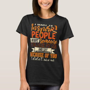 T-shirt Sclérose Guerrier Je Veux Inspirer Les Gens
