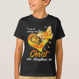 T-shirt Sclérose - Je Peux Faire Toutes Les Choses Par Le