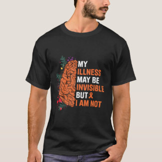 T-shirt Sclérose Multiples Pour Mme Warriter Ms Fighter Ms