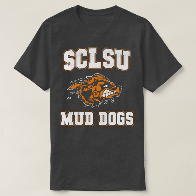 T-shirt SCLSU Mudogs vintage Waterboy (Design devant)