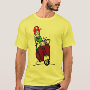 T-shirt Scoioter Dude
