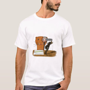 T-shirt Scolariser Oliver La Loutre - La Chenille 