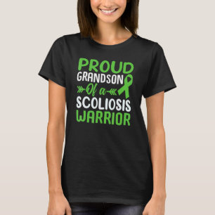 T-shirt Scoliose Dos Blessure Vertébrale Guerrier Petit-Fi