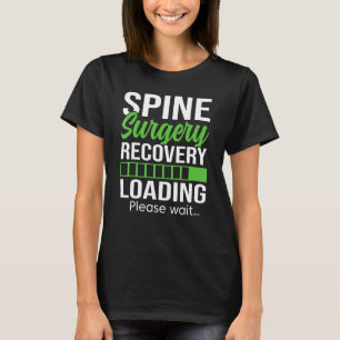 T-shirt Scoliose Spine Chirurgie Récupération Ruban Scolio