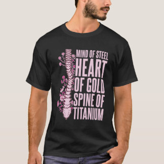 T-shirt Scoliosis Guerrier Scoliosis Chirurgie Récupératio