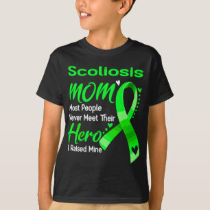 T-shirt Scoliosis Maman J'Ai Élevé La Mine