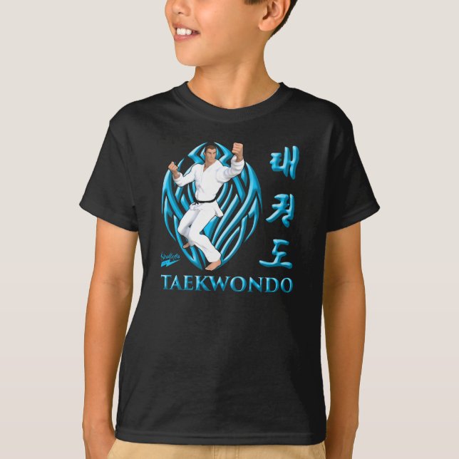 T-shirt Scolletta le "Taekwondo" T (Devant)