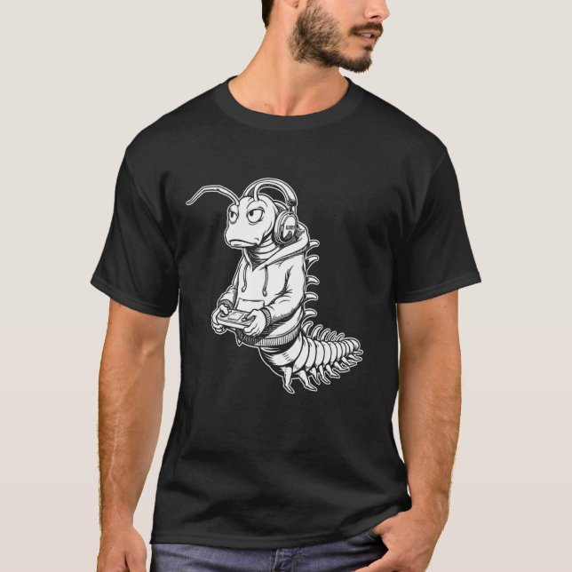 T-shirt Scolopendre de jeu (Devant)