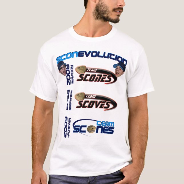 T-shirt Scone tandis que vous apprenez votre histoire (Devant)