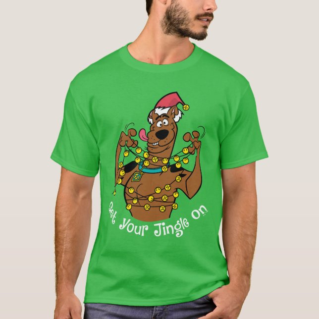 T-shirt Scooby-Doo "Accrochez-vous à votre Jingle" (Devant)