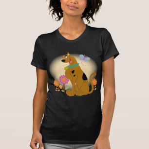 T-shirt Scooby-Doo après papillon