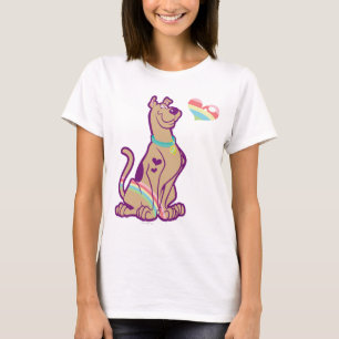 T-shirt Scooby-Doo arc-en-ciel
