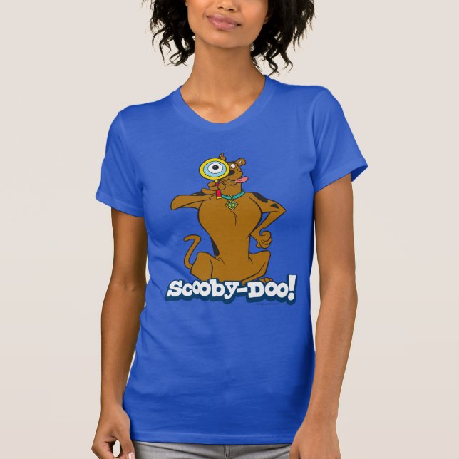 T-shirt Scooby Doo Avec Verre Magnifiant (Devant)