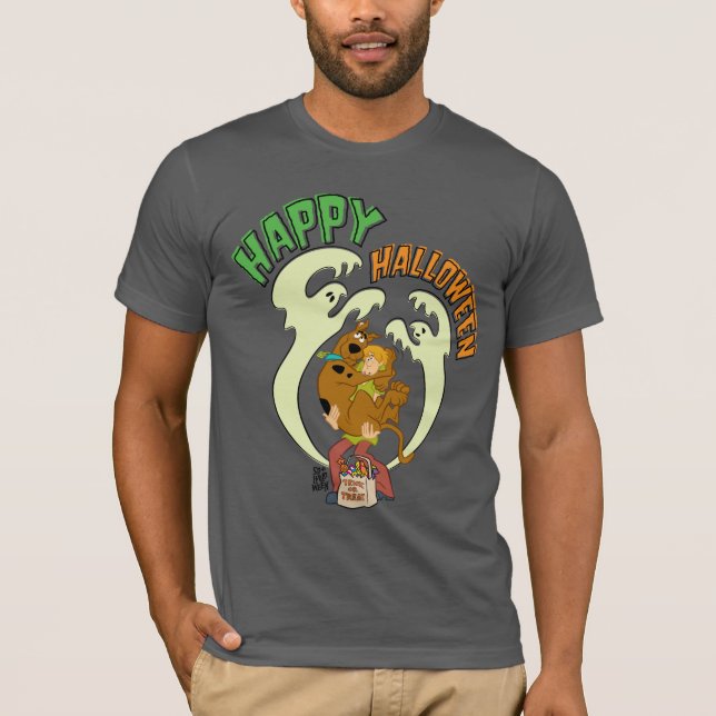 T-shirt Scooby-Doo | Bonne Halloween (Devant)