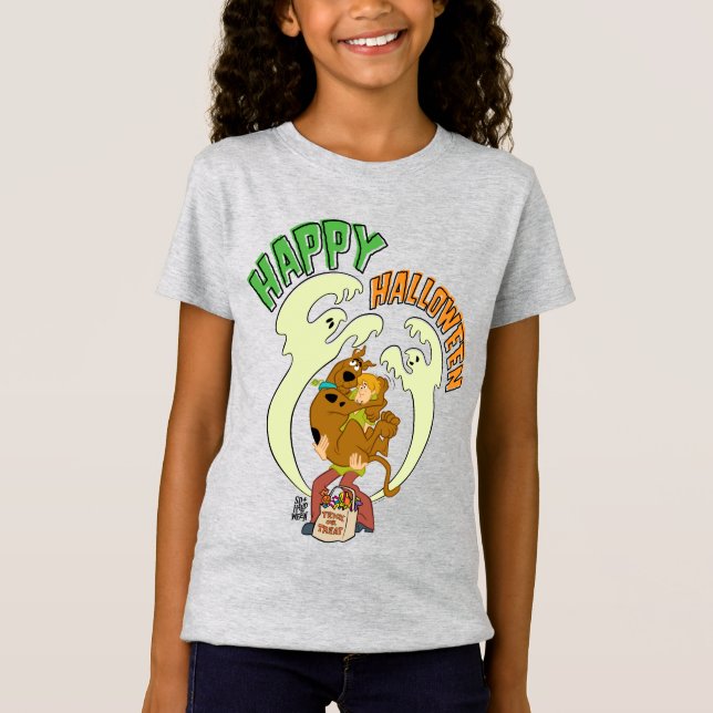 T-Shirt Scooby-Doo | Bonne Halloween (Devant)