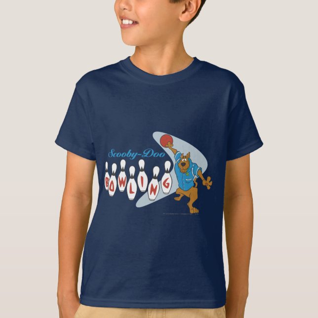 T-shirt Scooby-Doo Bowling (Devant)