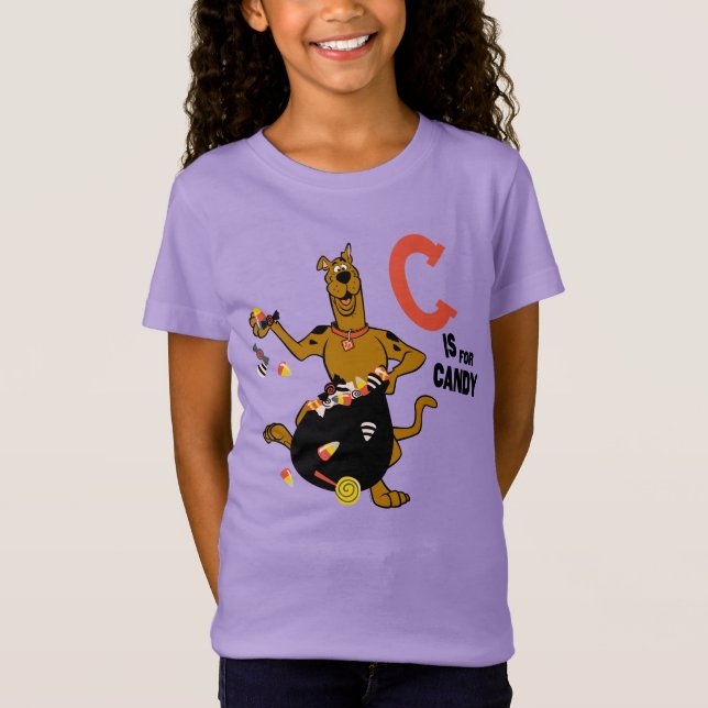 T-Shirt Scooby-Doo | C est pour Candy (Devant)