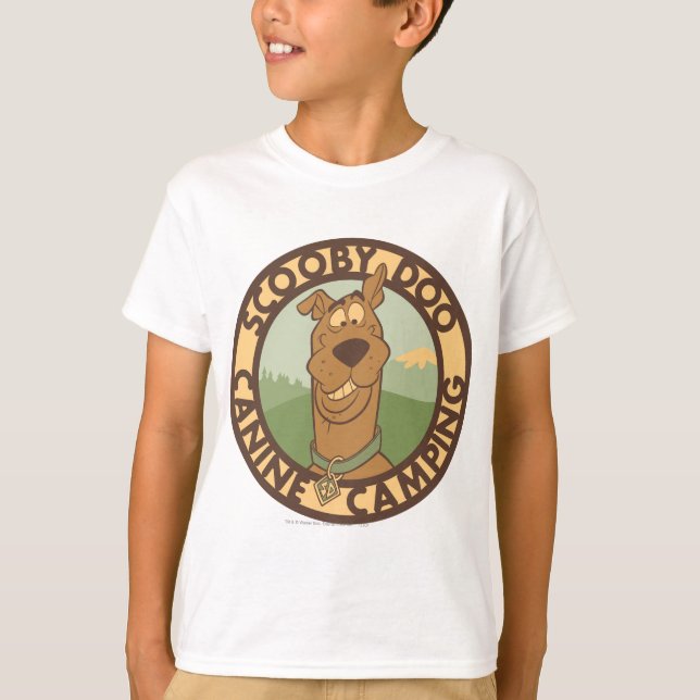 T-shirt Scooby-Doo "Canine Camping" (Devant)