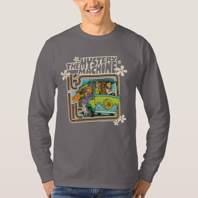T-shirt Scooby-Doo | "C'est Lit" Mystery Machine Graphic (Devant)