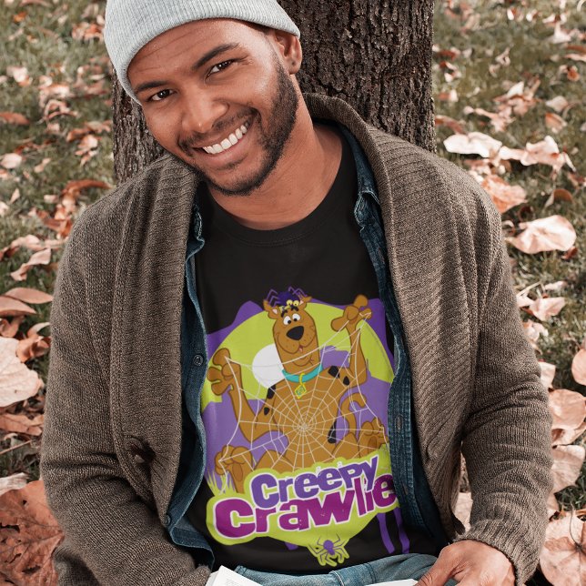 T-shirt Scooby-Doo Crawlies Déplaisantes (Person wearing shirt)