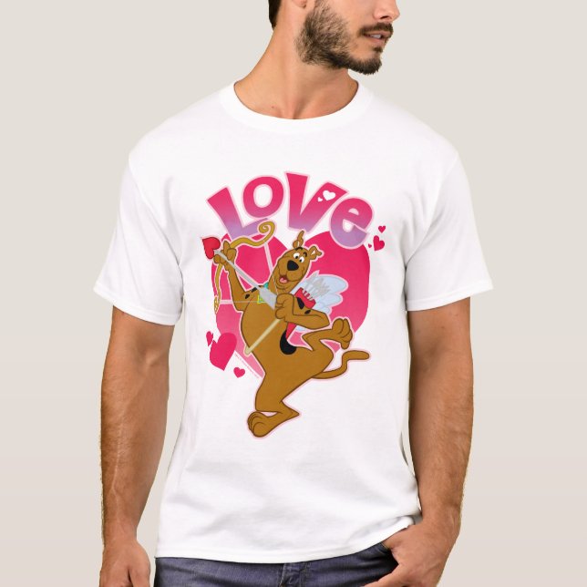 T-shirt Scooby-Doo Cupid - Amour (Devant)