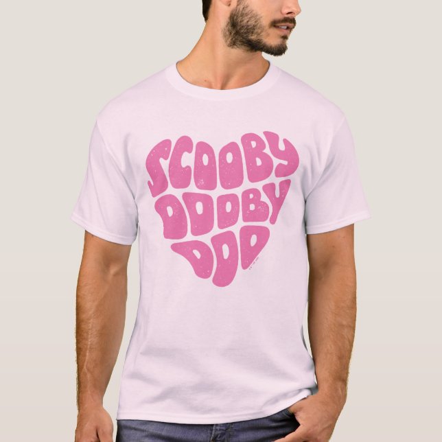 T-shirt Scooby Doo Doo Heart (Devant)