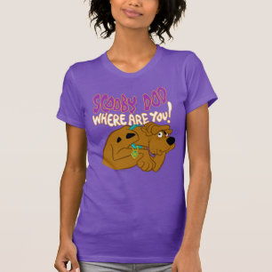 T-shirt Scooby-Doo effrayé