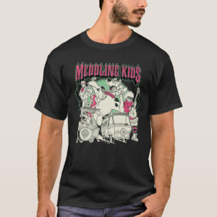 T-shirt Scooby-Doo et le groupe Gang Meddling Kids Punk